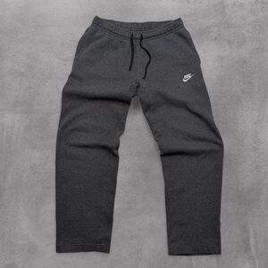 Y2K Nike Logo Baggy Essential Every Day Open Leg Sweatpants